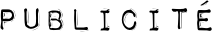 publicité
